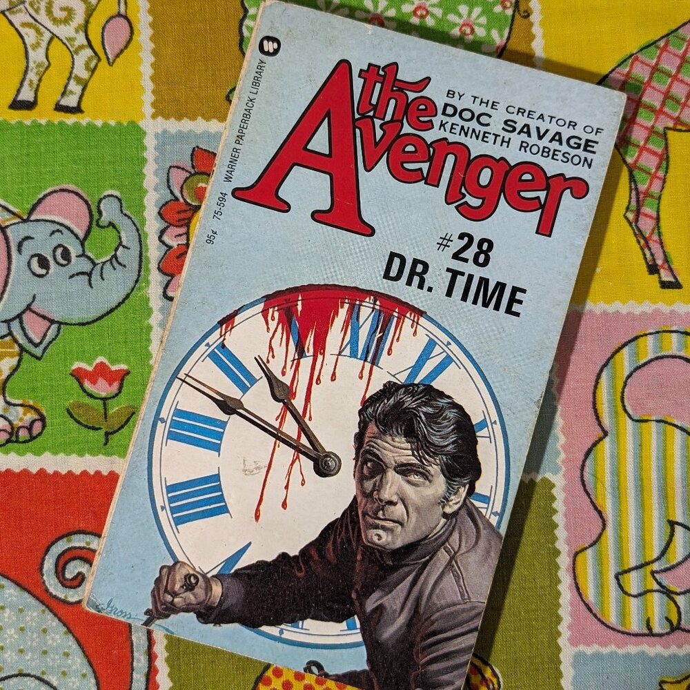 The Avenger DR. TIME #28 | Vintage Adult Book